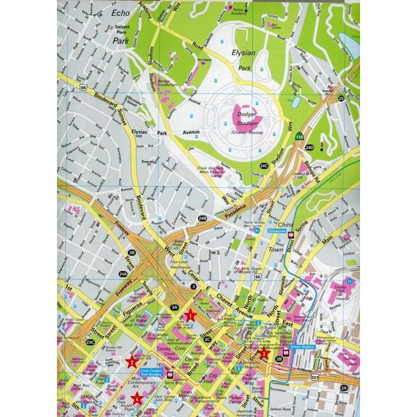 MARCO POLO Cityplan Los Angeles 1:12 000 - Stadtplan