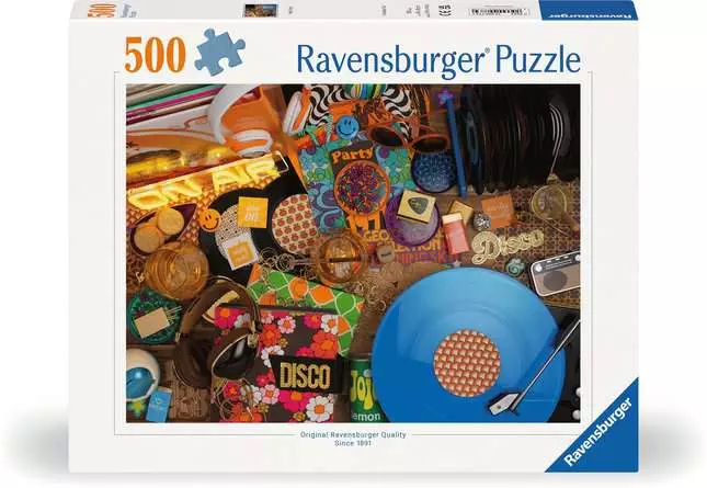Puzzle 500 Teile - Hallo Vinyl!
