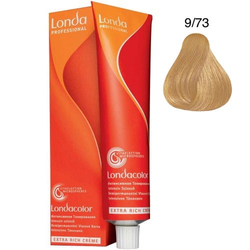 Londa Demi-Permanent Color Creme 9/73 Lichtblond Braun-Gold 60 ml