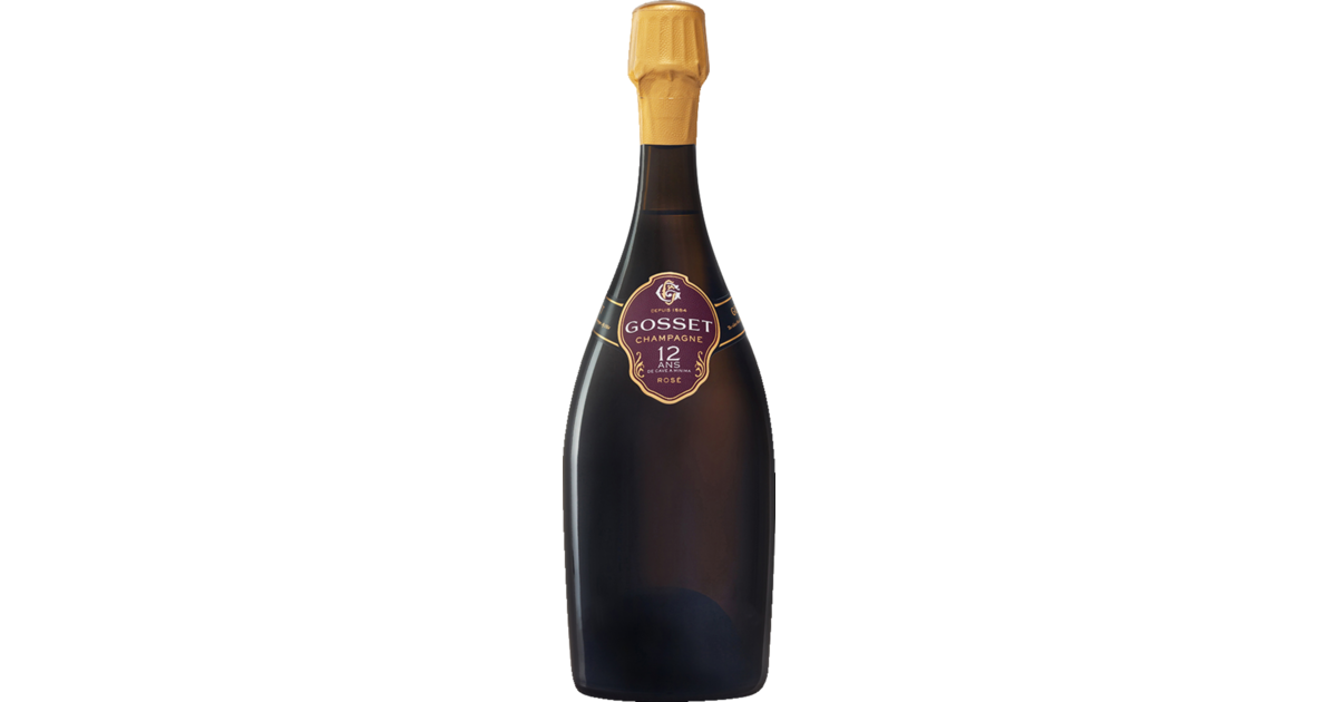 Champagne Gosset Rosé 12 ans à cave a minima