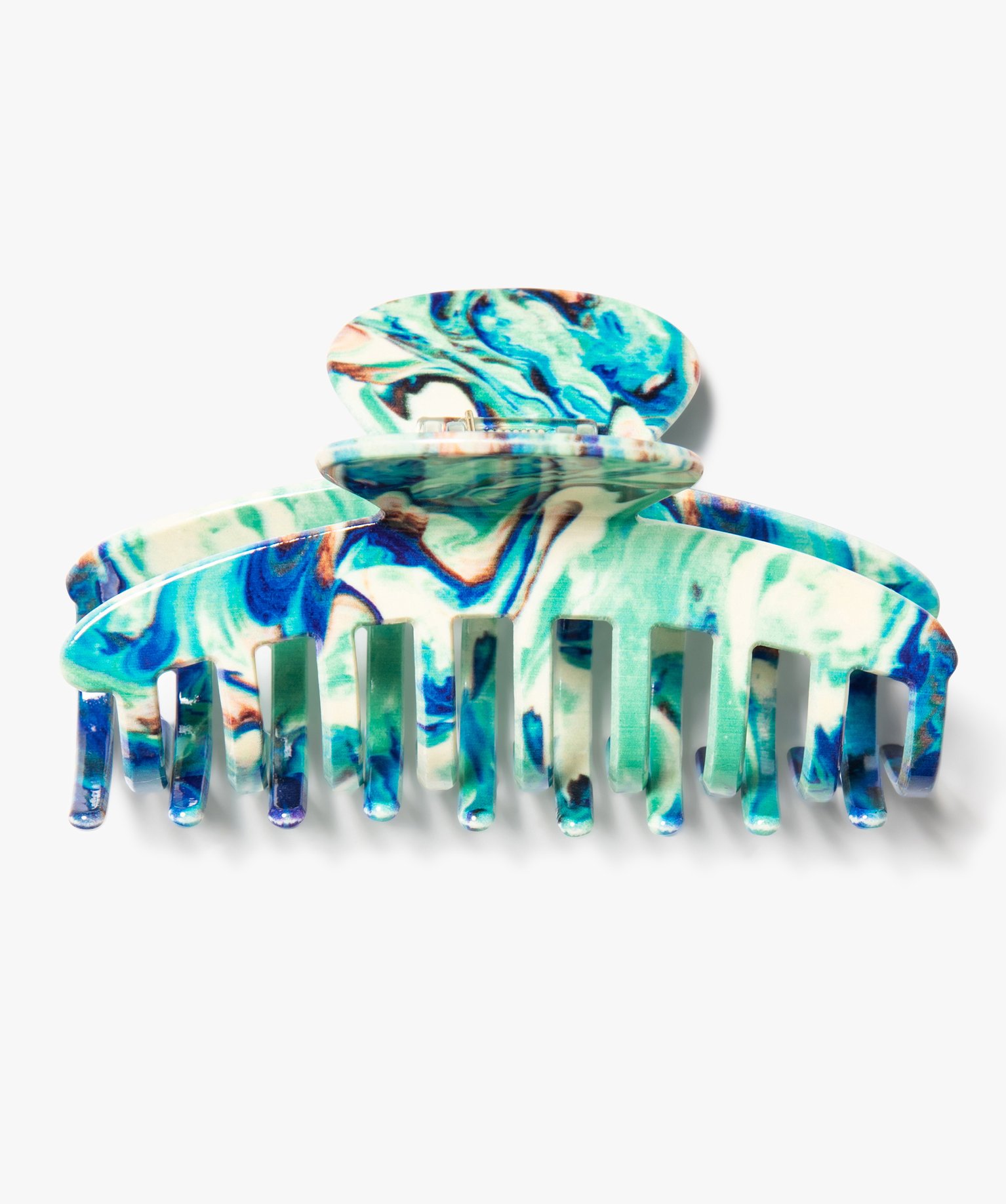Pince crabe pour les cheveux à motifs femme multicolore | GEMO
