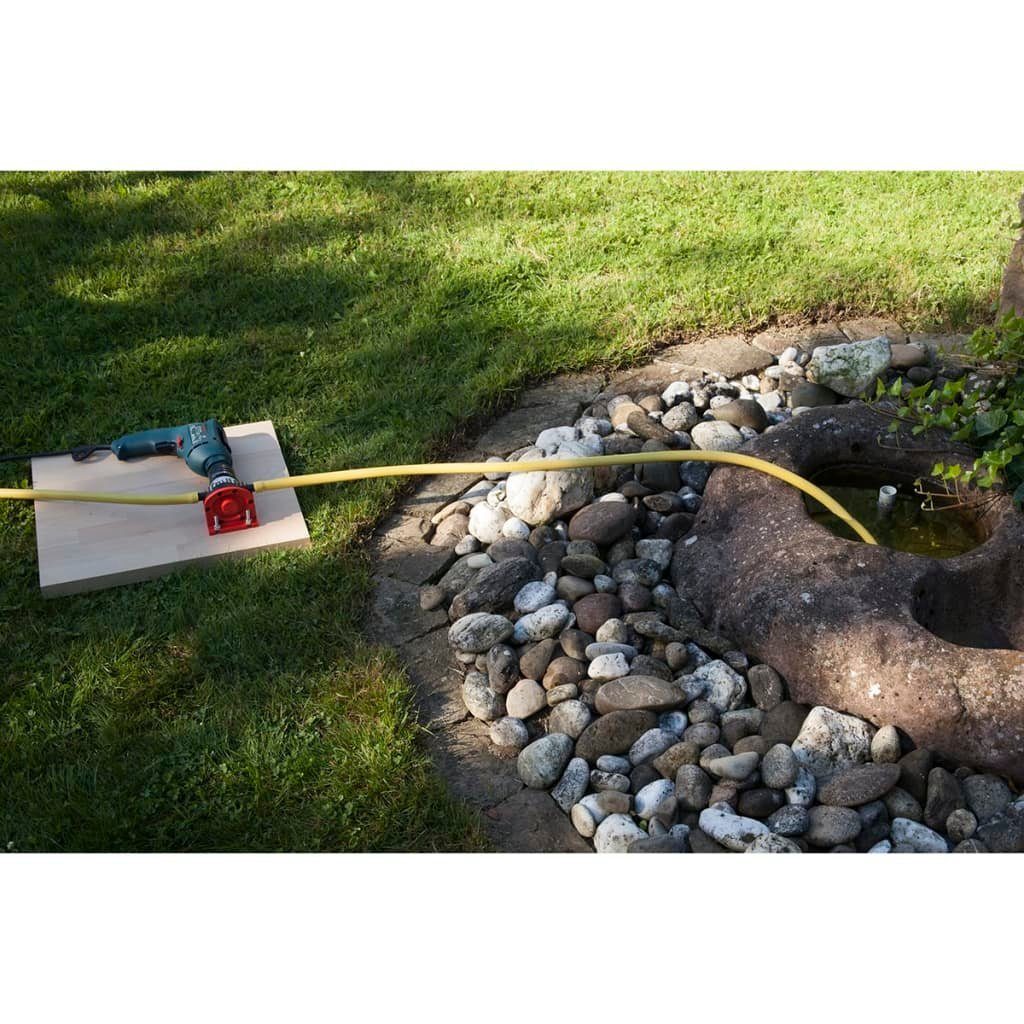 Wolfcraft Schmutzwasser-Tauchpumpe Bohrmaschinen-Pumpe 1300 l/h S=6 mm 2202000
