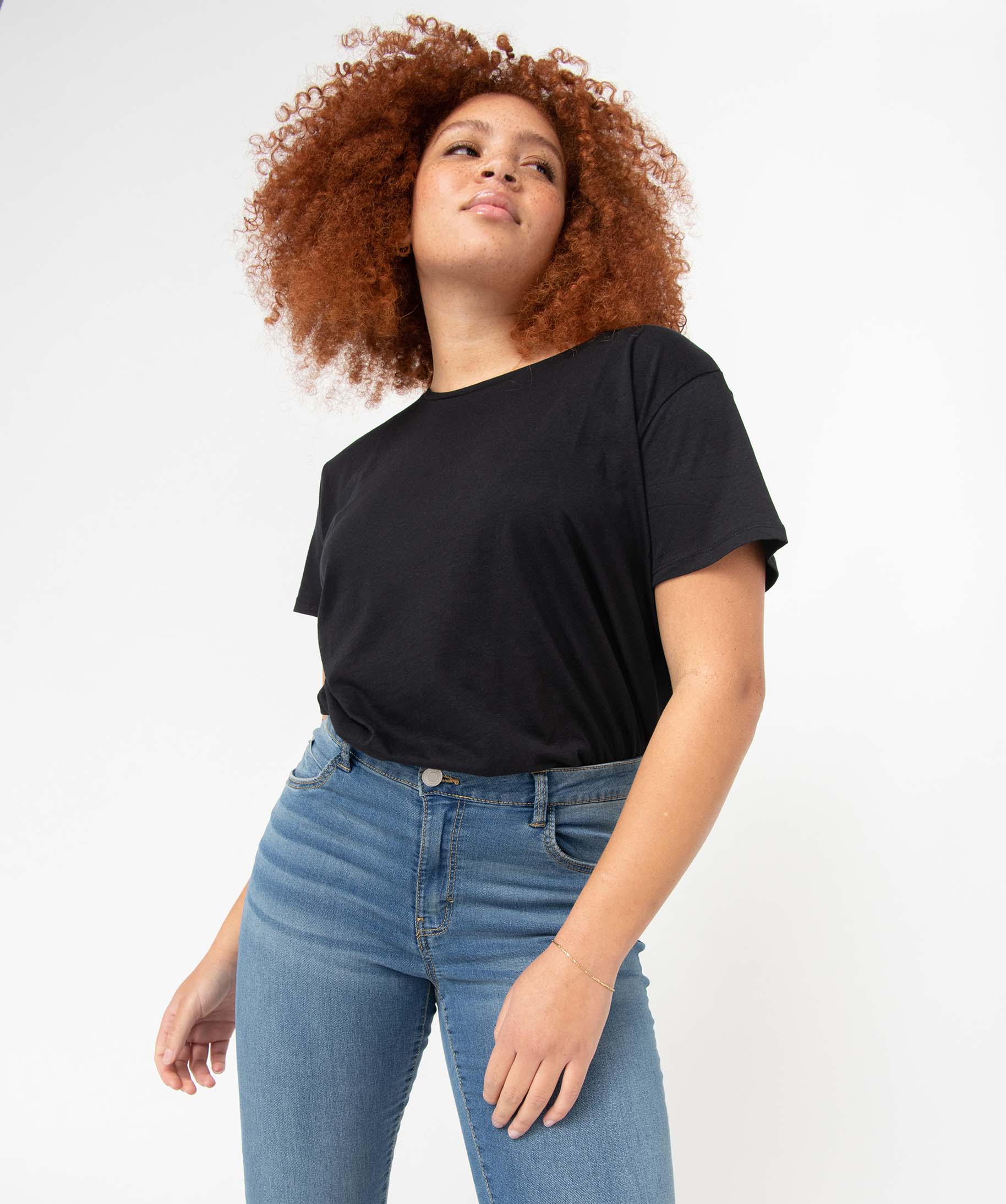 Jean femme coupe slim très extensible stone | GEMO
