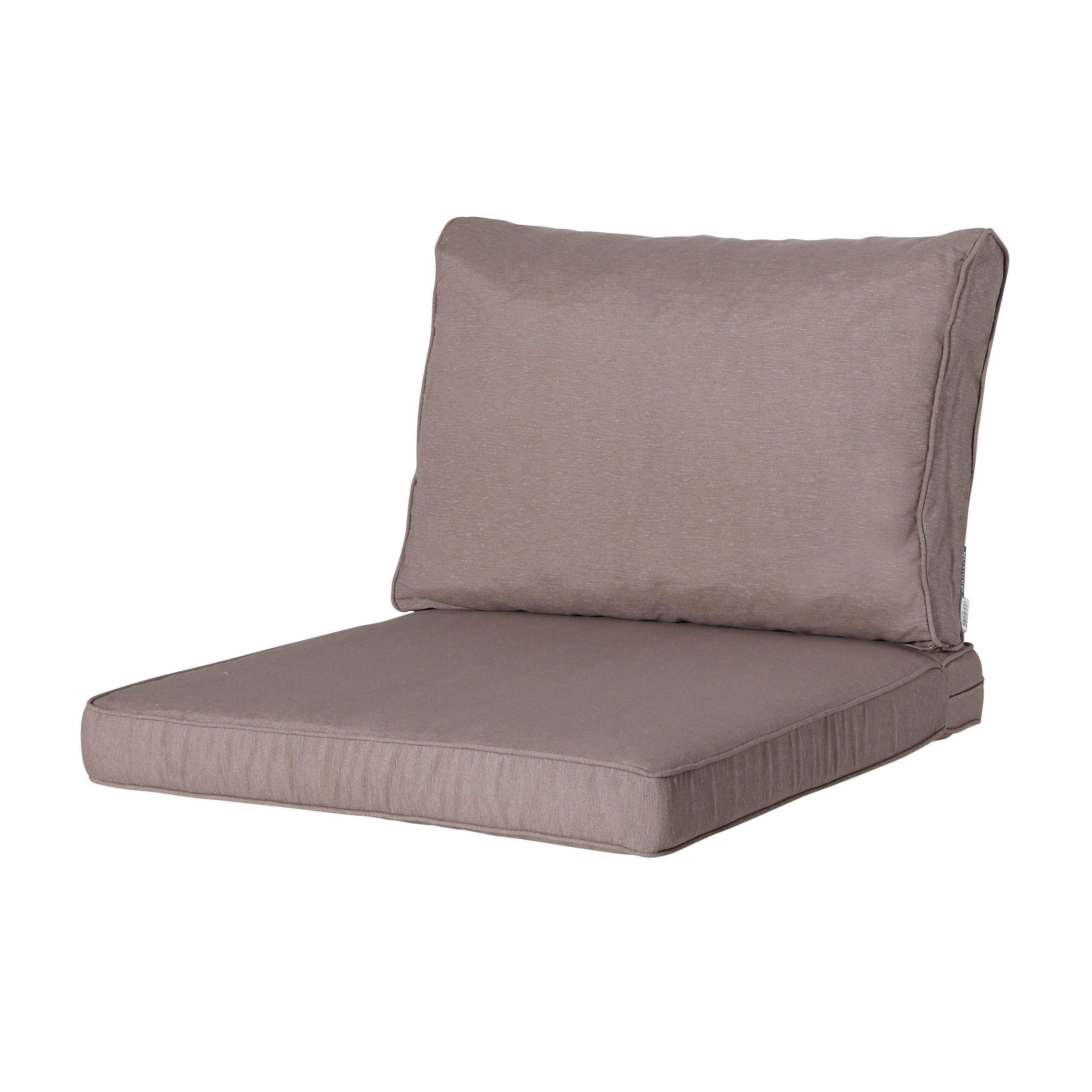 Madison Panama Taupe 60x40 Loungekissen