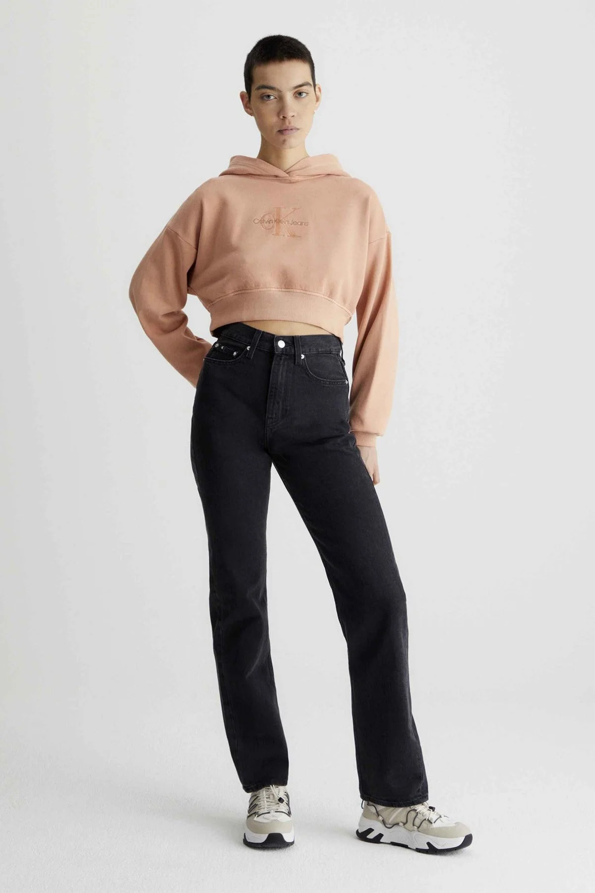 Calvin Klein  Jeans - Schwarz - Straight