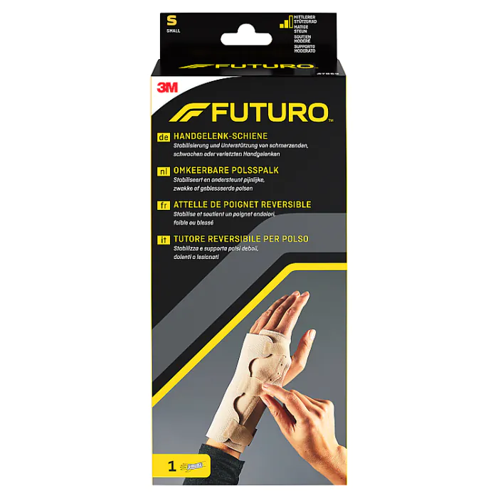 Futuro, Αμφίπλευρος Νάρθηκας Καρπού με Νάρθηκα, Μπεζ, Μέγεθος S