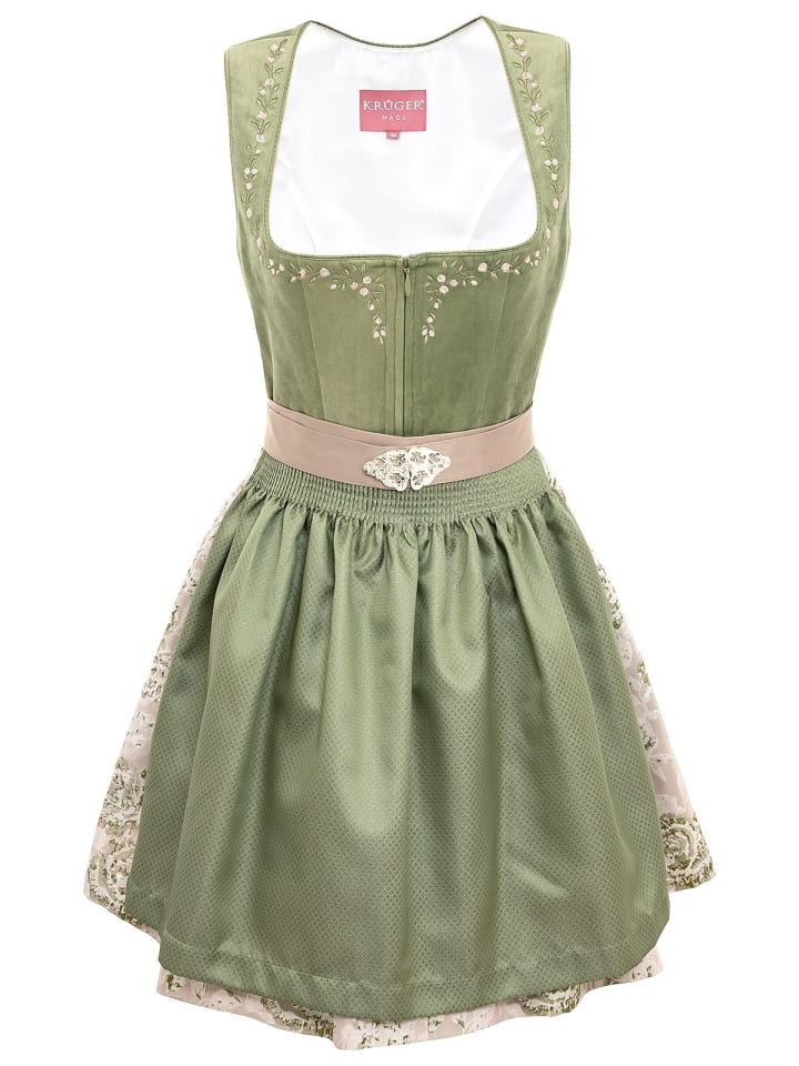 KRÜGER Mini Dirndl NEELIA in grün günstig kaufen