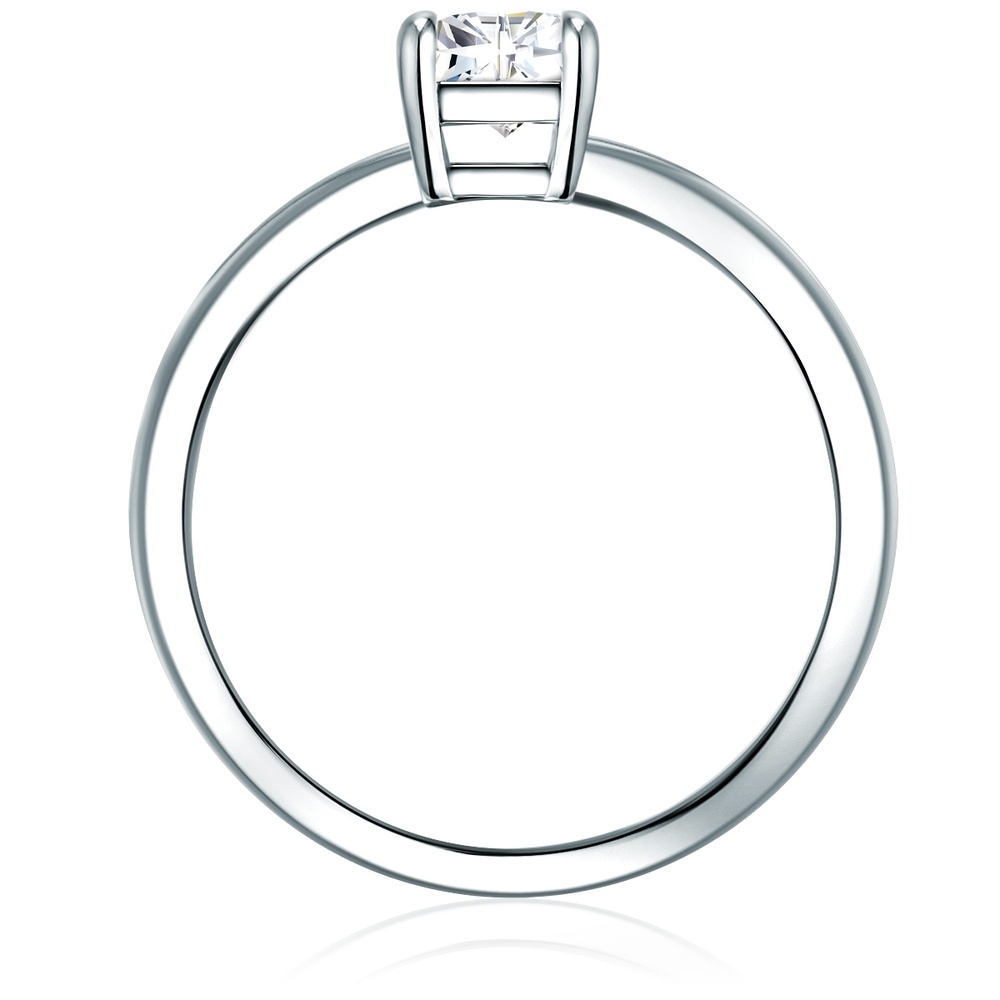 Trilani Bague en argent Argent sterling Oxyde de zirconium (CZ) en Argent Bague