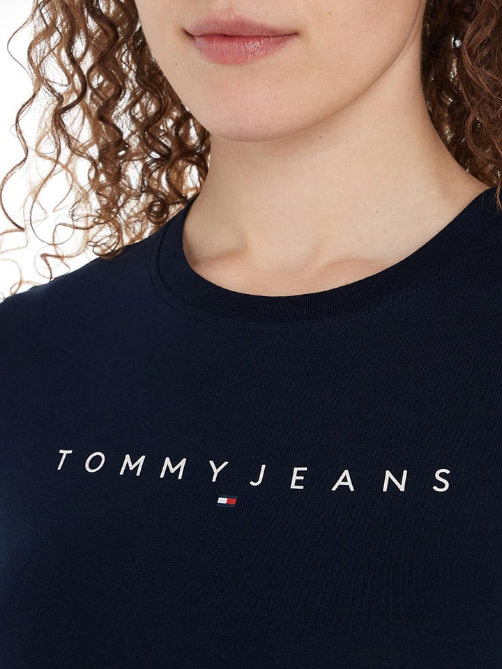 TOMMY JEANS Shirt in Dunkelblau günstig kaufen