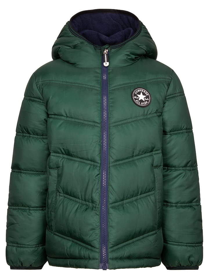 Converse Steppjacke in Grün günstig kaufen