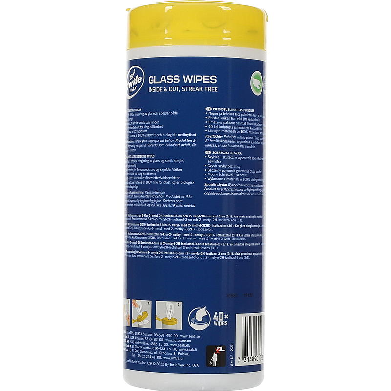 Turtle Wipes glass Turtle Wax