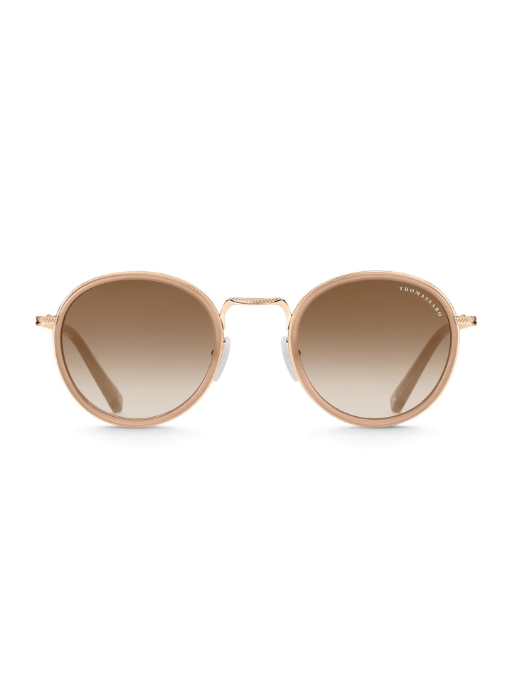 Thomas Sabo Sonnenbrille in rosegold, beige günstig kaufen onesize