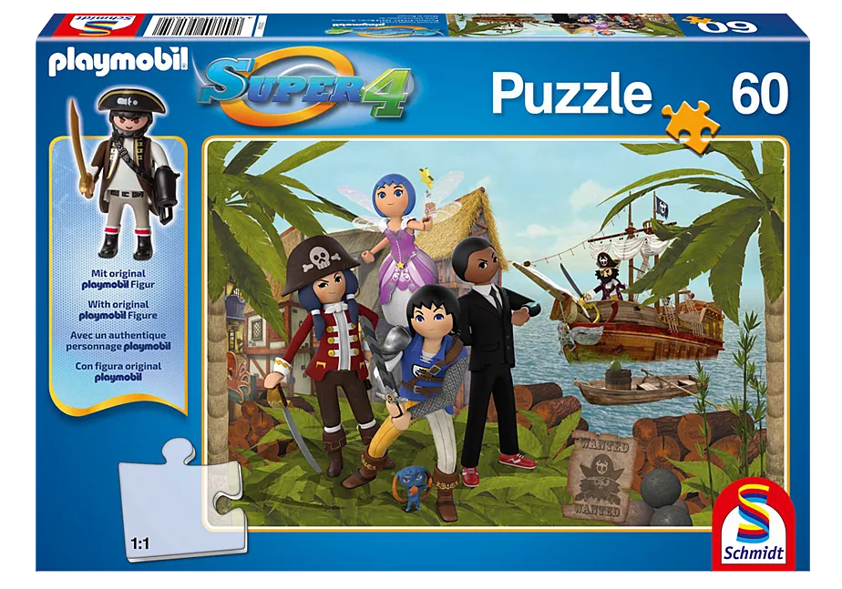 Puzzle Super4 - Gunpowder Island