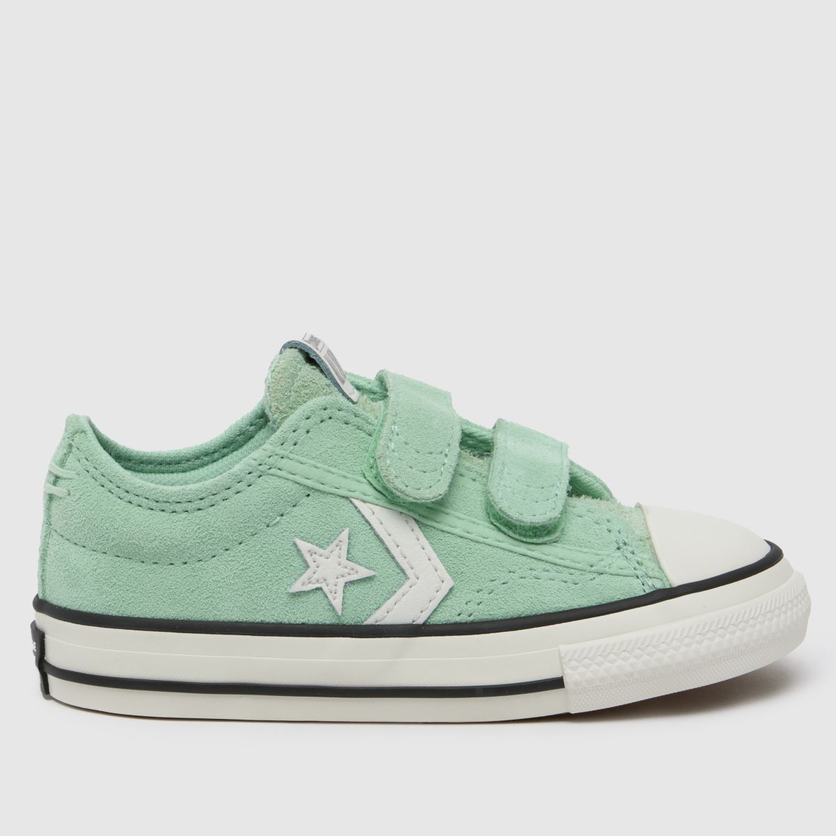 Converse ljusgröna Star Player 76 v Småbarnsskor