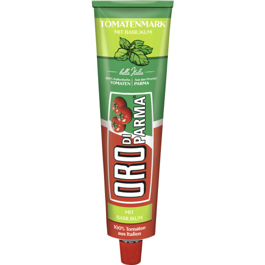 Oro di Parma Tomatenmark mit Basilikum 200G