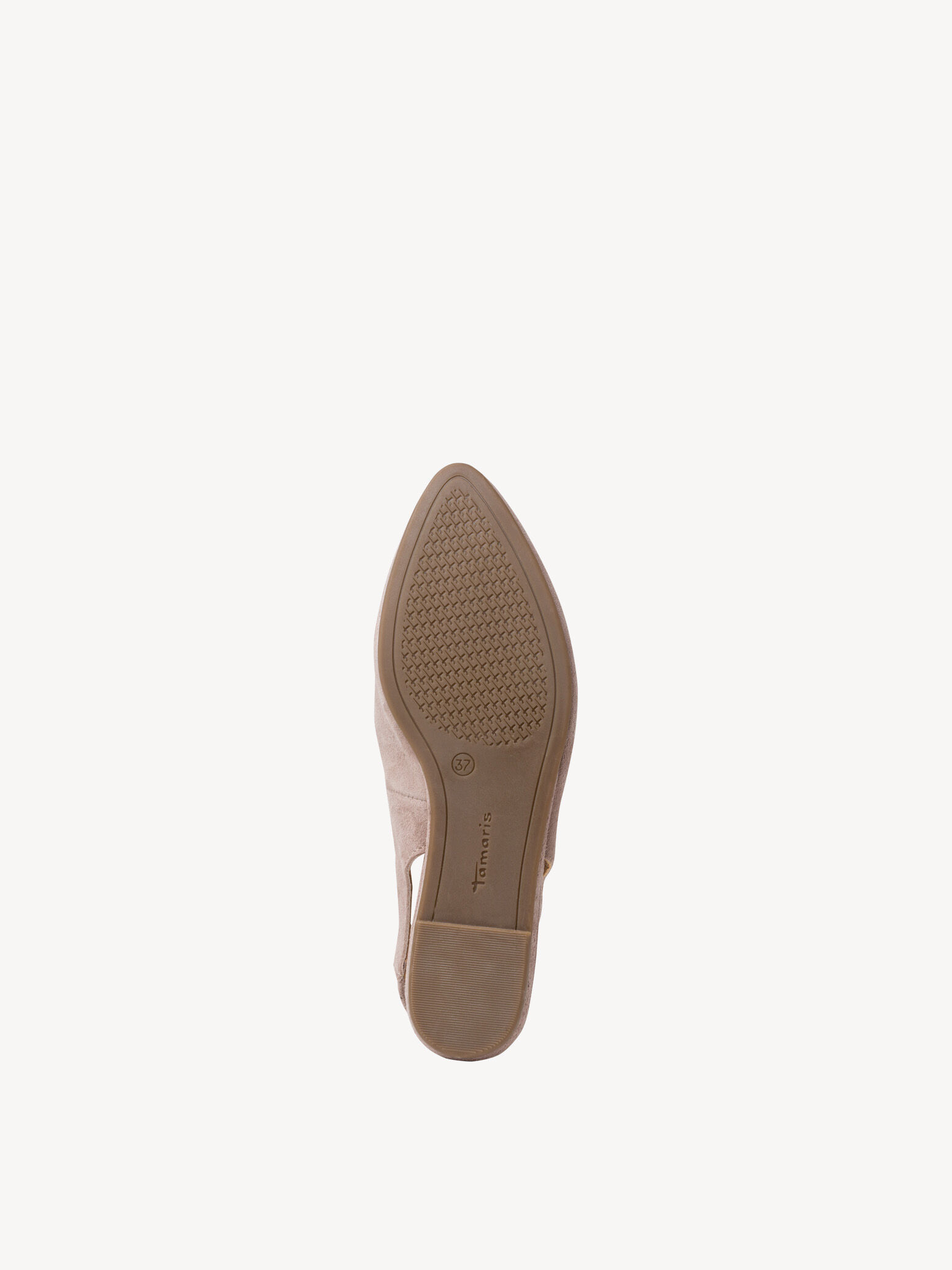 Escarpin en cuir - beige