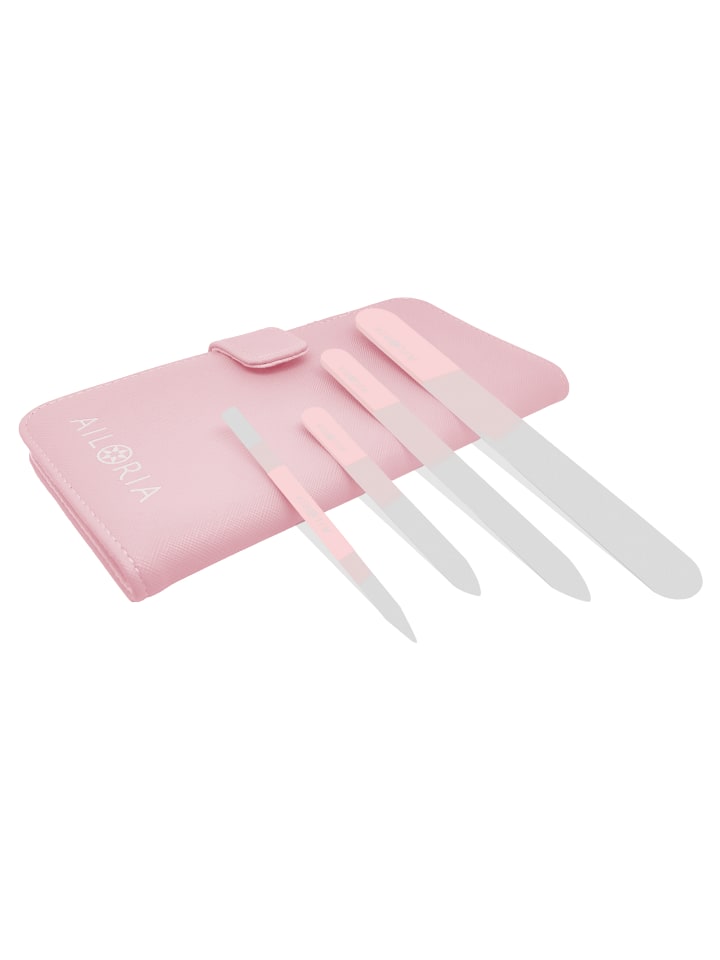 Ailoria CONTOUR PRIME Glas-Nagelfeilenset in rosa günstig kaufen onesize