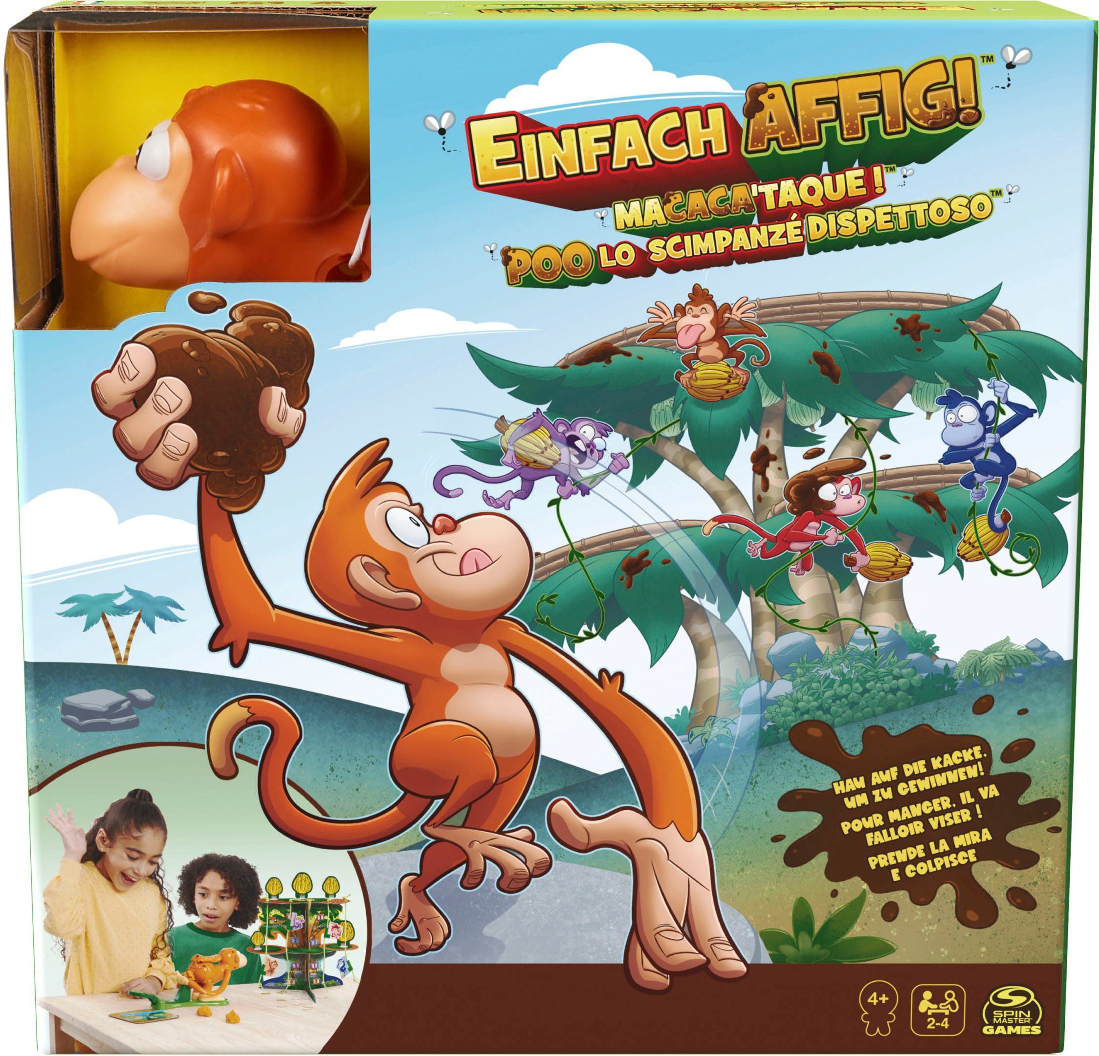 Spin Master Spiel, Kinderspiel Spin Master Games, Einfach affig!