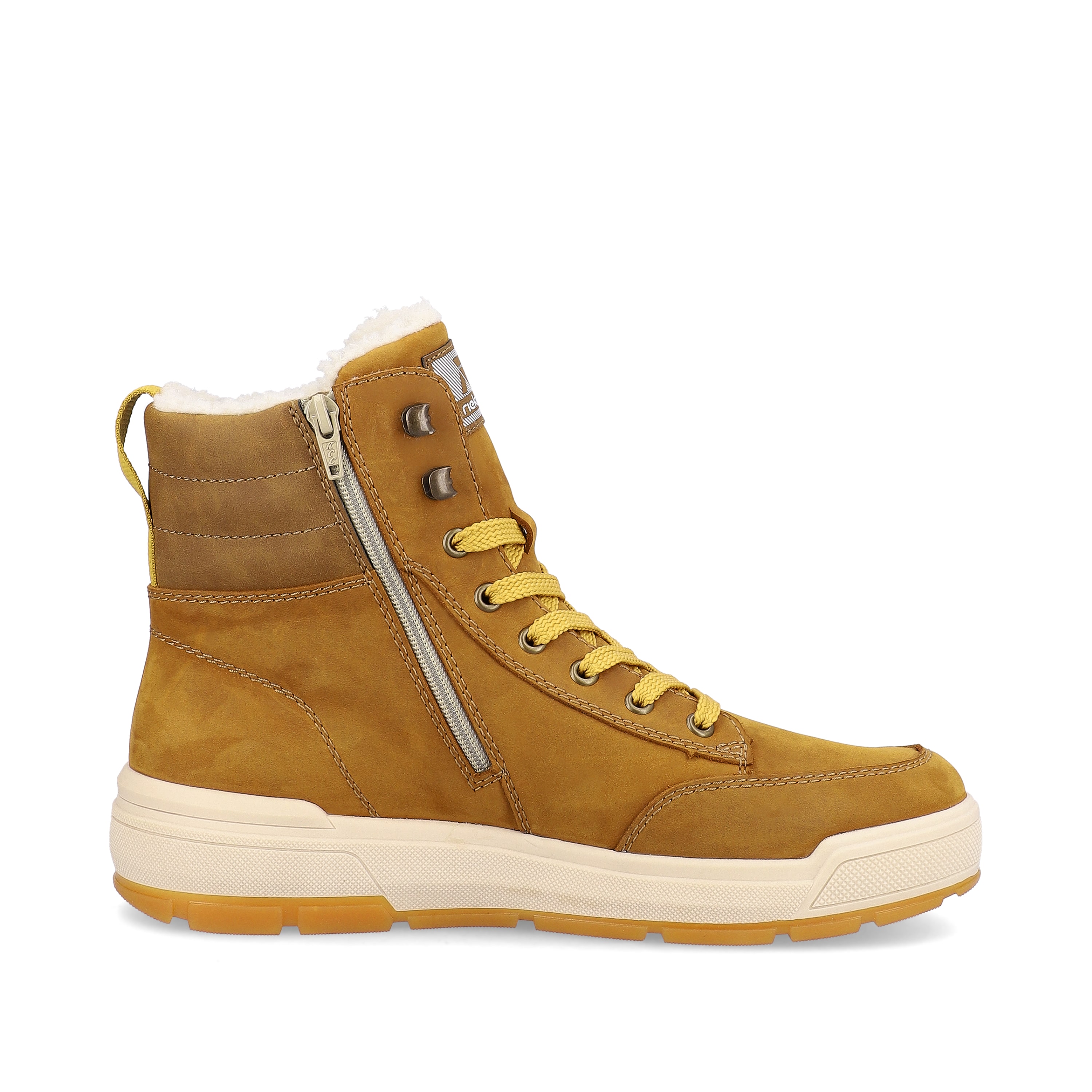 Rieker Herren Sneaker High camel brown