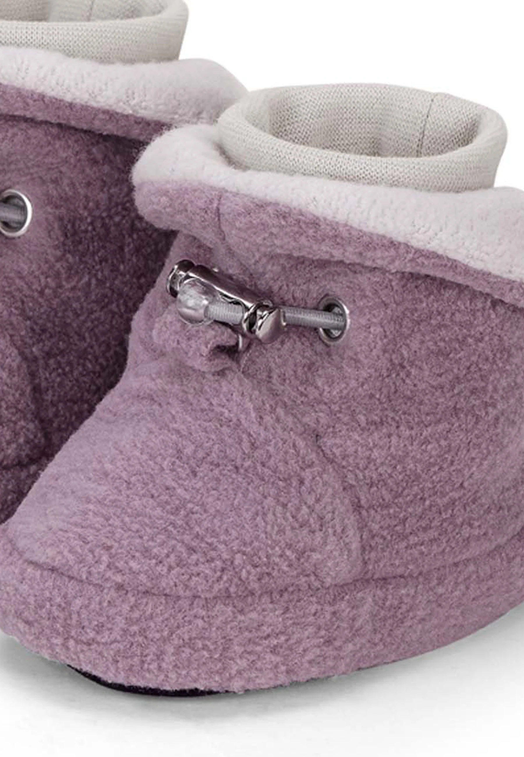 Baby-Stiefel aus Microfleece melange (recycelt)