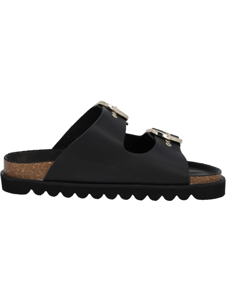 palado Plateau-Pantoletten in Schwarz günstig kaufen