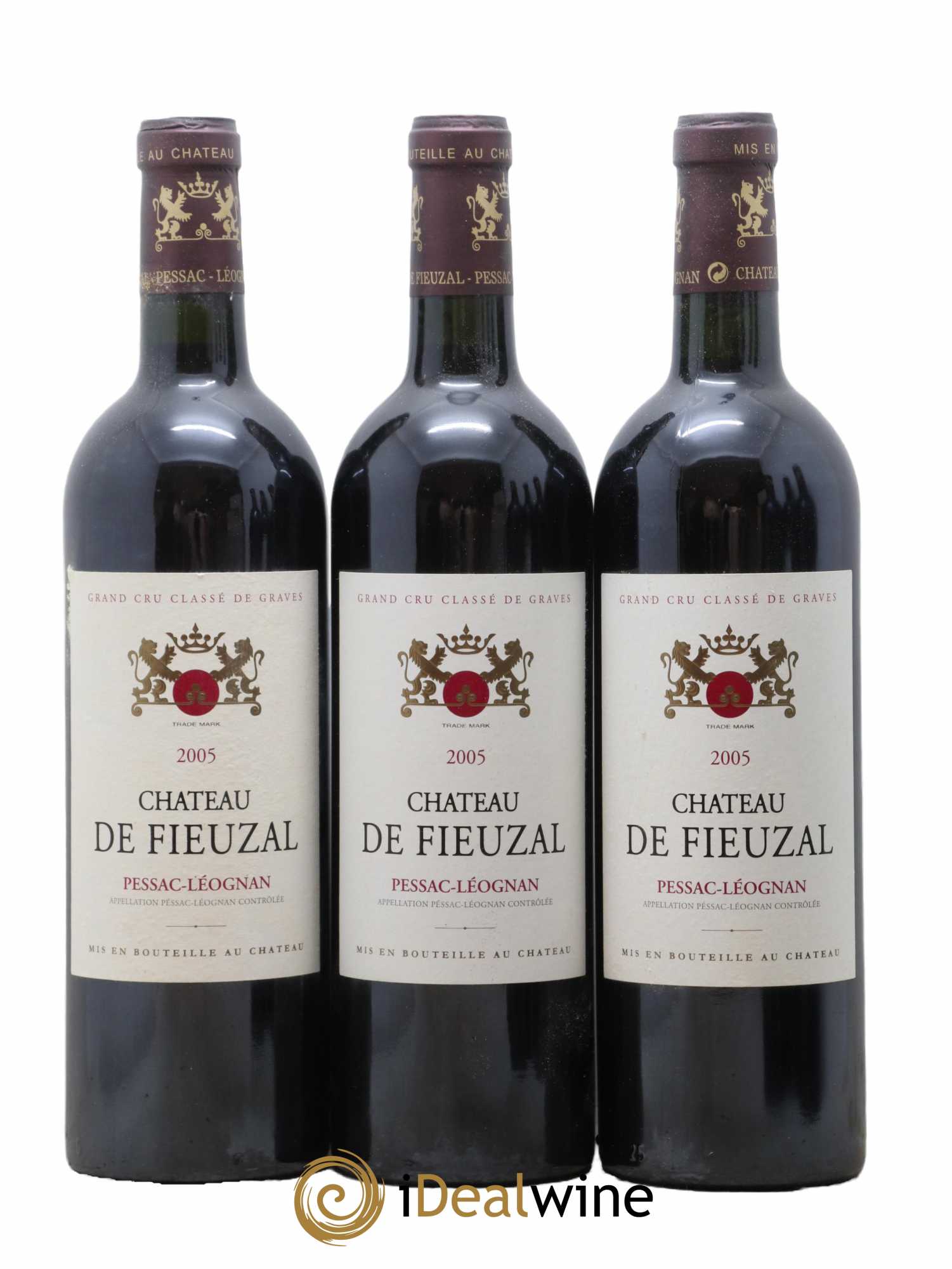 Château de Fieuzal Cru Classé de Graves  2005 - Lot de 12 Bouteilles