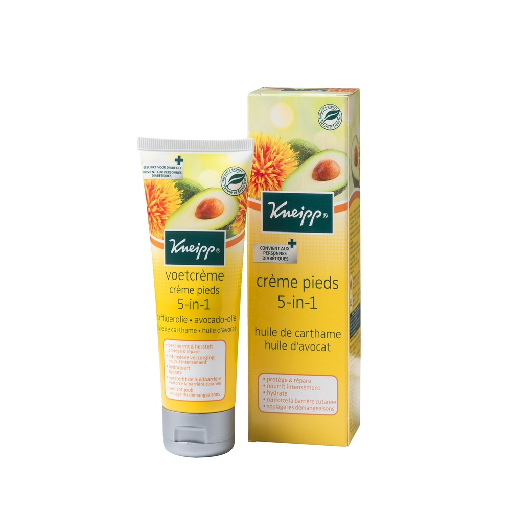 kneipp Crème pour pieds 5-en-1 - 75 ml Soins Pieds