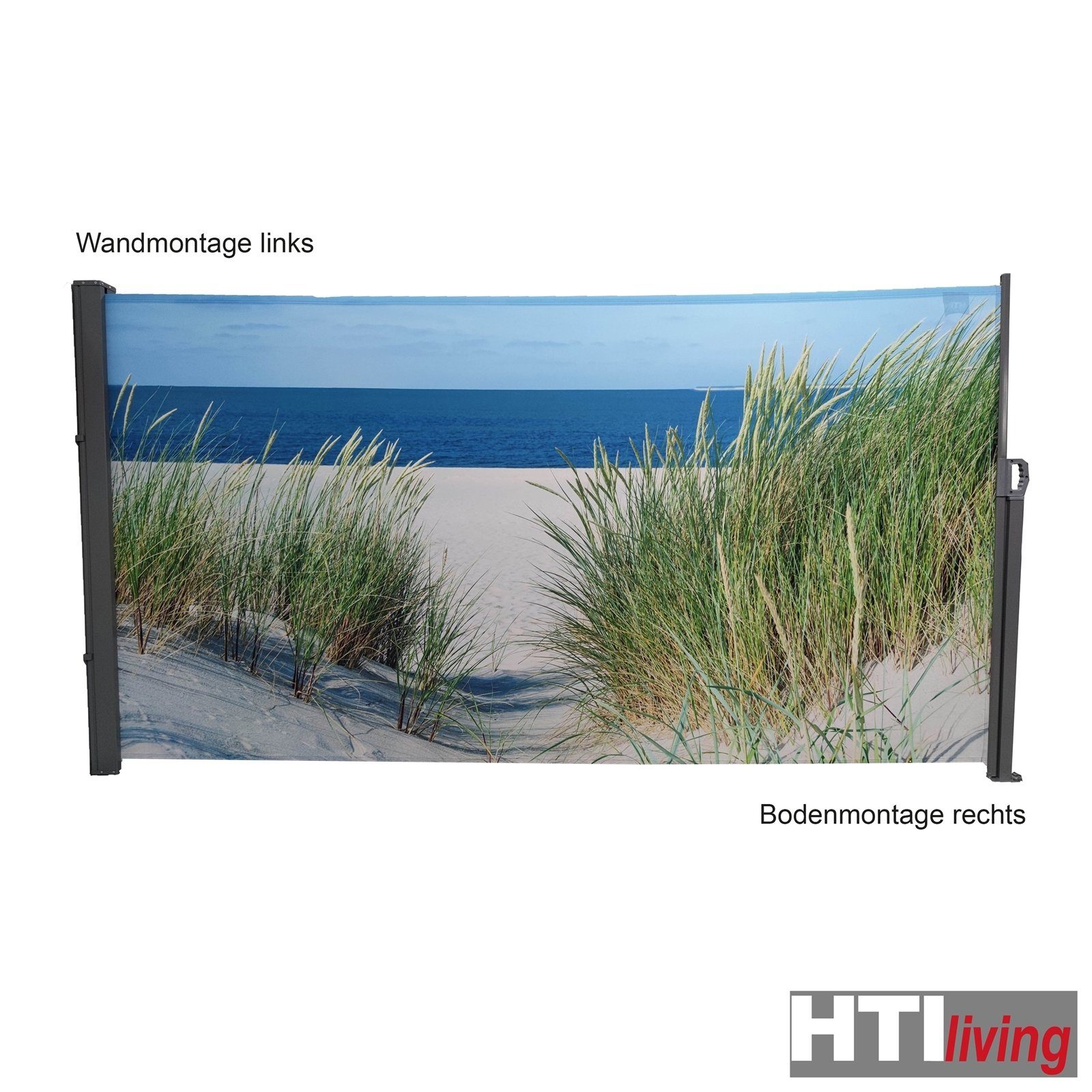 HTI-Living Seitenmarkise Seitenmarkise Ostsee links