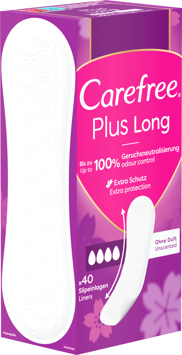 Slipeinlage Plus Long, 40 St