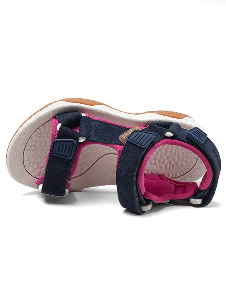 bisgaard Sandalen in Dunkelblau/ Pink günstig kaufen
