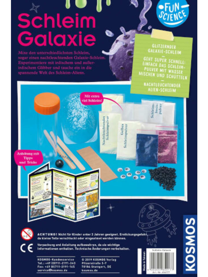 Kosmos Experimentierkasten Fun Science Schleim-Galaxie günstig kaufen onesize