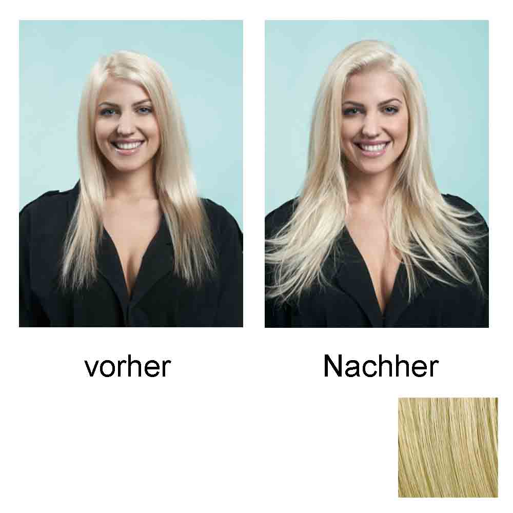 Hairdo Haarteil Clip in Straight Extension R22 Swedish Blonde 55cm