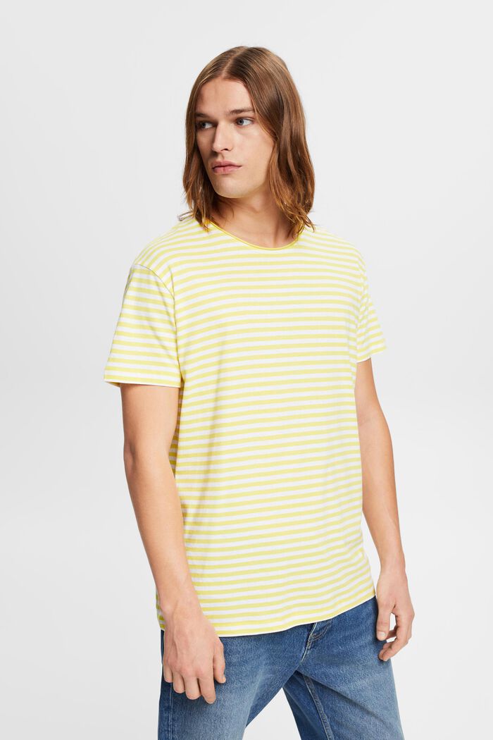 Jersey-T-Shirt mit Streifenmuster