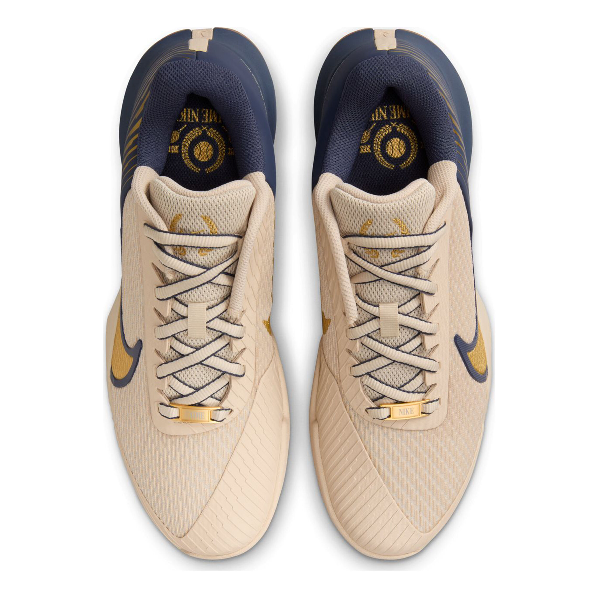 Air Zoom Vapor Pro 2 PRM Allcourtschuh Herren - Beige, Dunkelblau