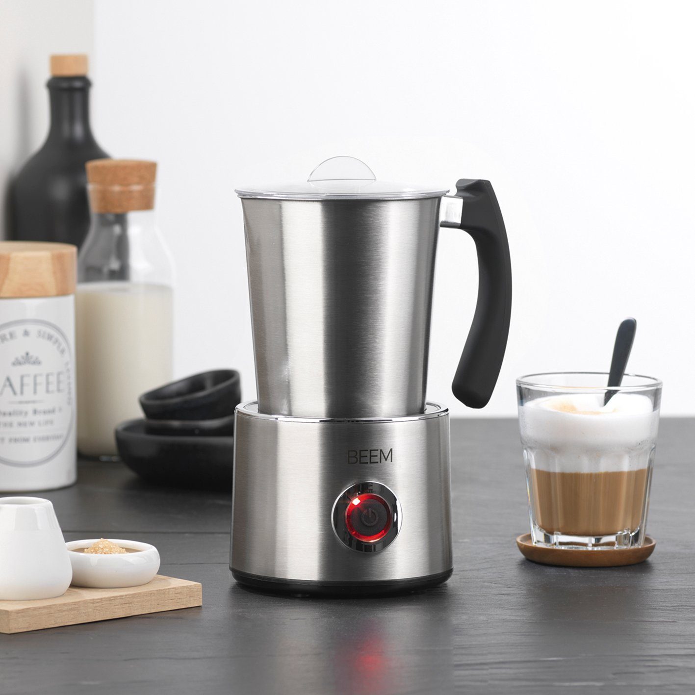 BEEM Milchaufschäumer, 650 W, MILK-SWIRL 200ml