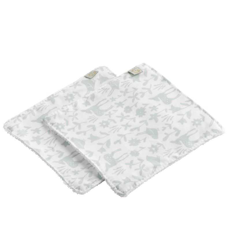 Trousse de toilette et carré éponge Promenons-nous