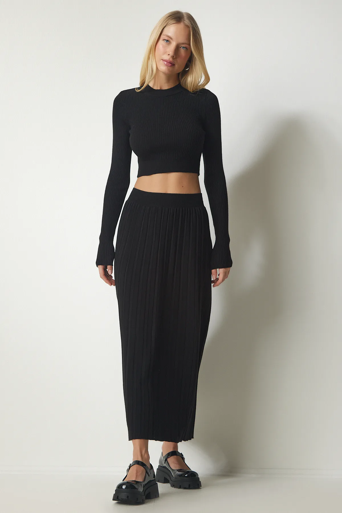 Happiness İstanbul  Zweiteiler - Schwarz - Regular Fit