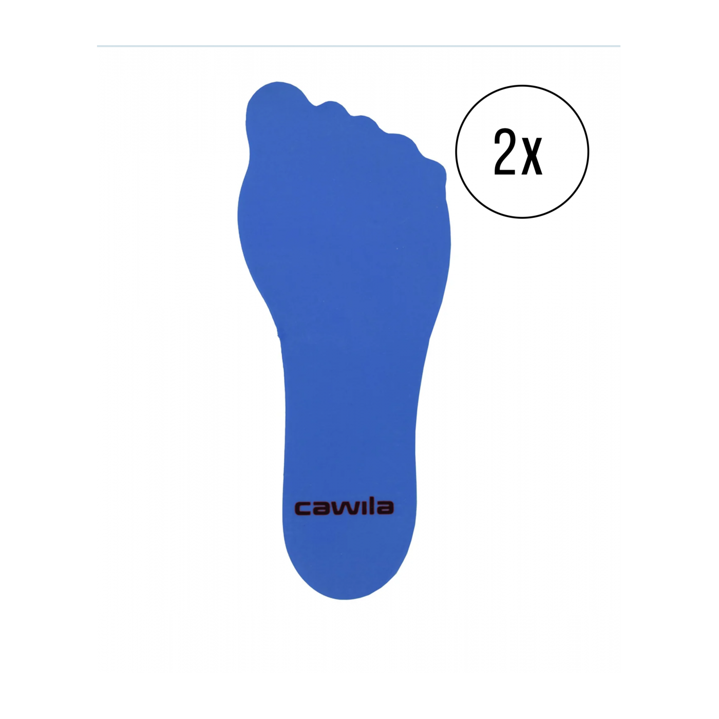 Cawila Marker-System Fuss 21cm 4er Set Blau