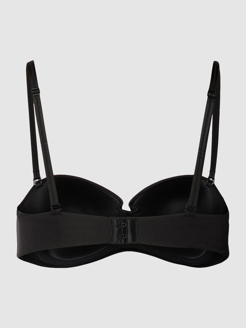 Schalen-BH mit Strassstein Modell 'Perfect Basics' in schwarz