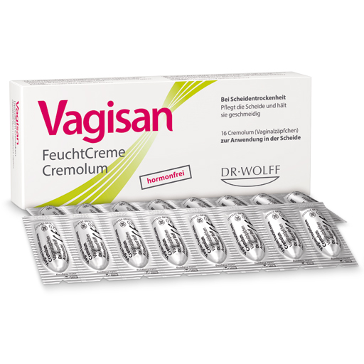 VAGISAN FeuchtCreme Cremolum  16 St  Vaginalsuppositorien