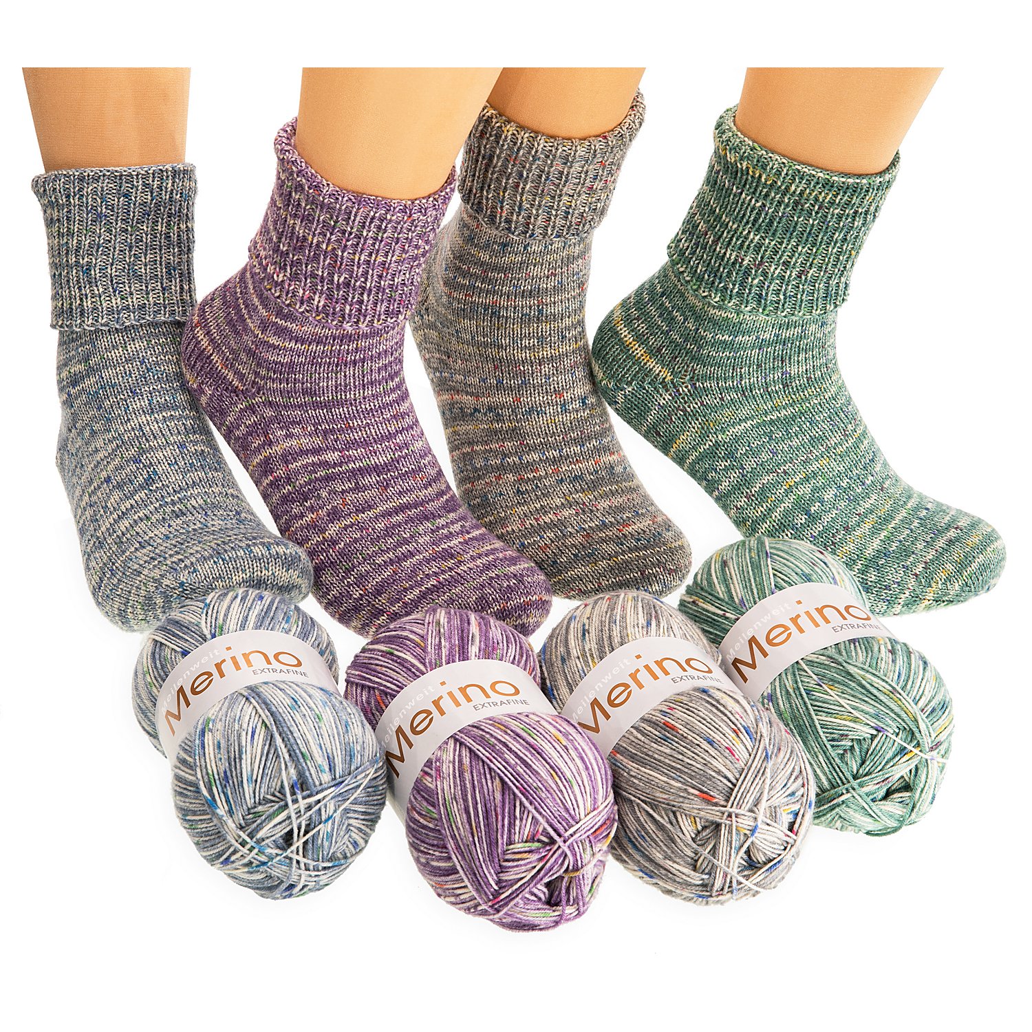 Lana Grossa Sockenwolle Meilenweit 100 Merino Extrafine 