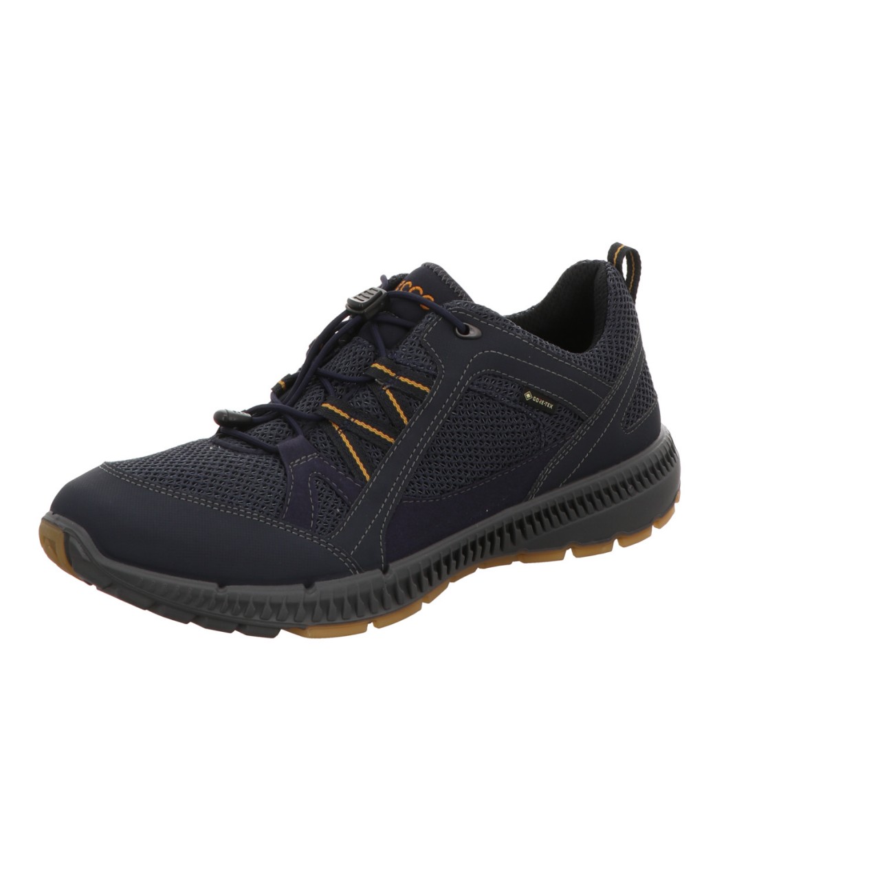 ECCO Freizeit Schnürer blau Outdoor