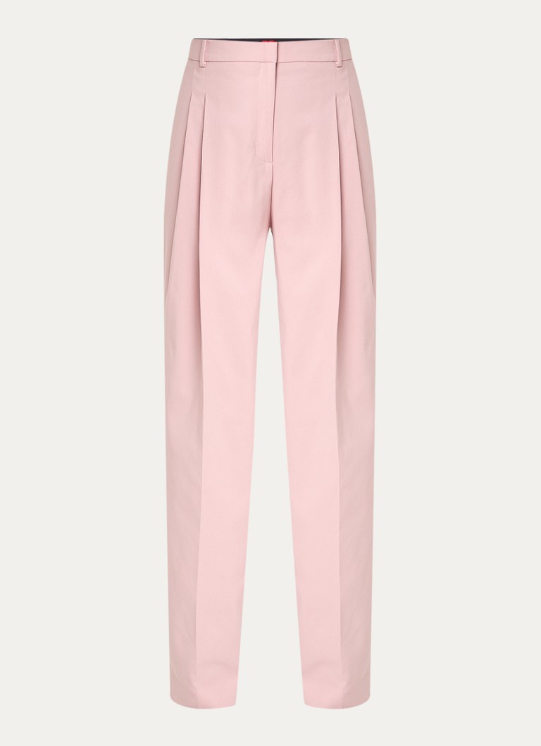 HUGO BOSS Havira high-waist loose-fit trousers with side pockets