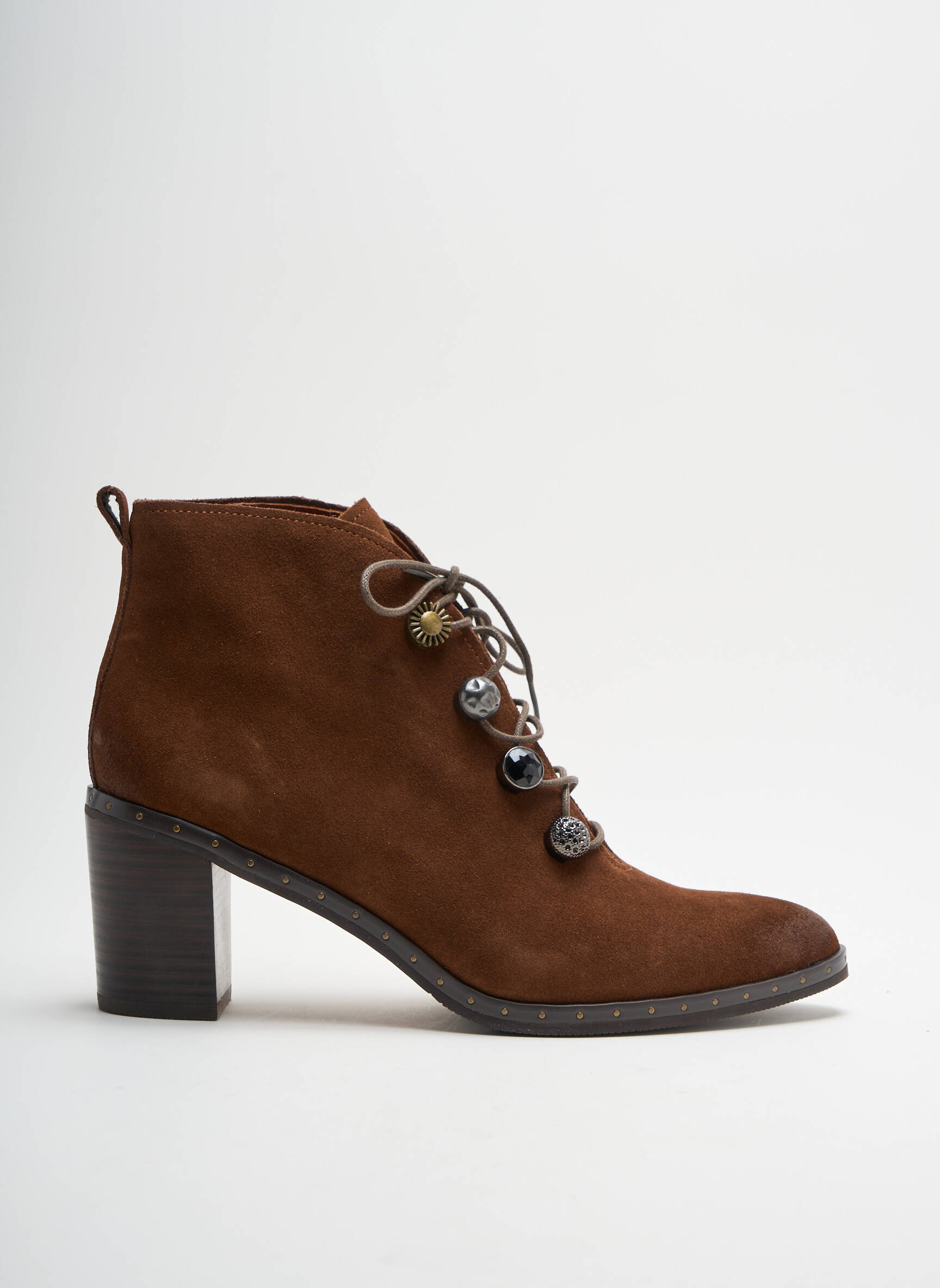 Mam Zelle Bottines Femme couleur marron