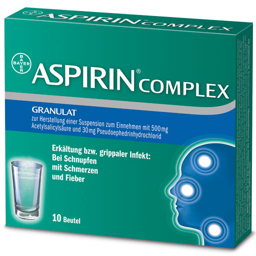 ASPIRIN COMPLEX Granulat Beutel  10 St  Granulat zur Herstellung einer Suspension zum Einnehmen