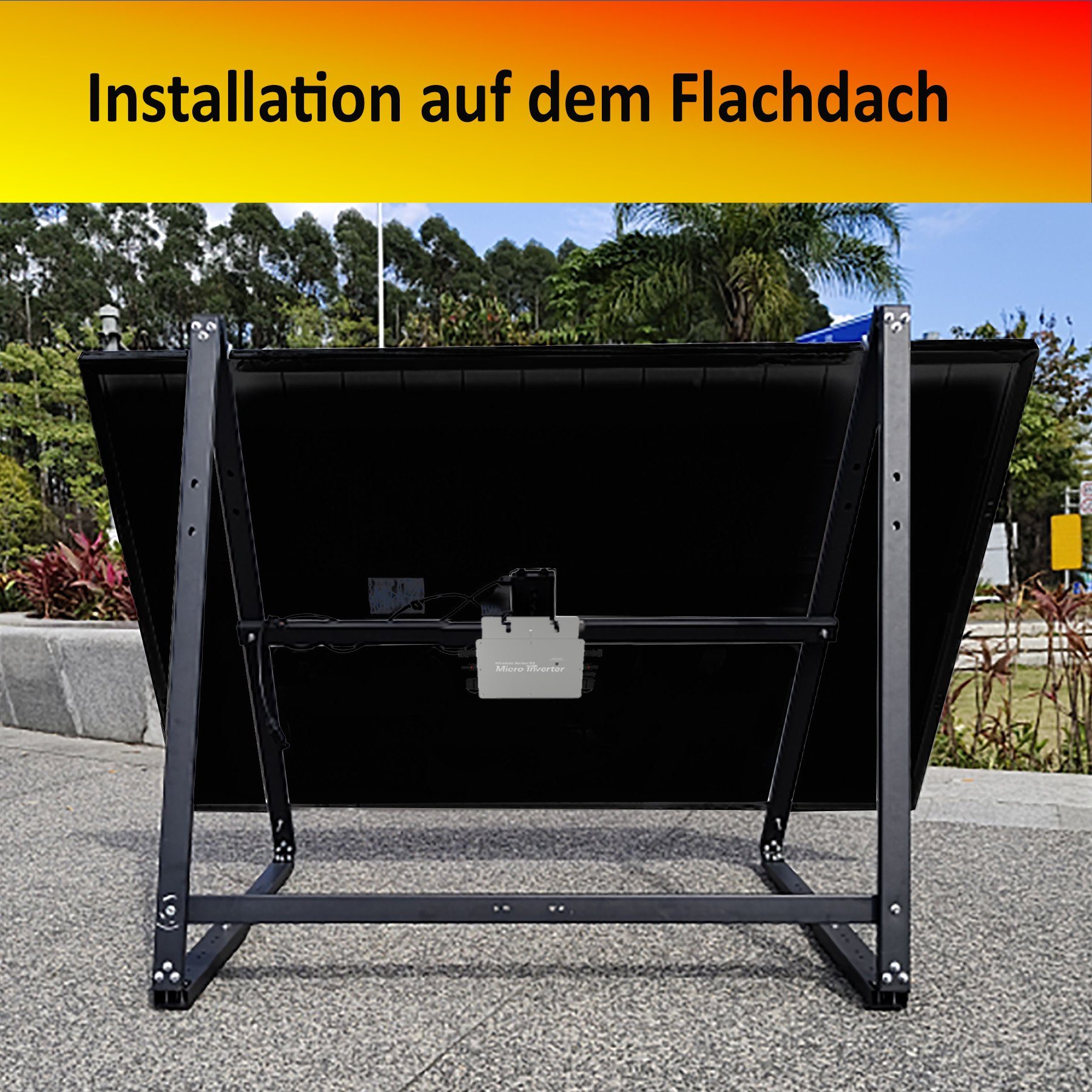 Hyrican Solaranlage Aktions Spar-Bundel: Balkonkraftwerk 800Wp & Powerstation 600W