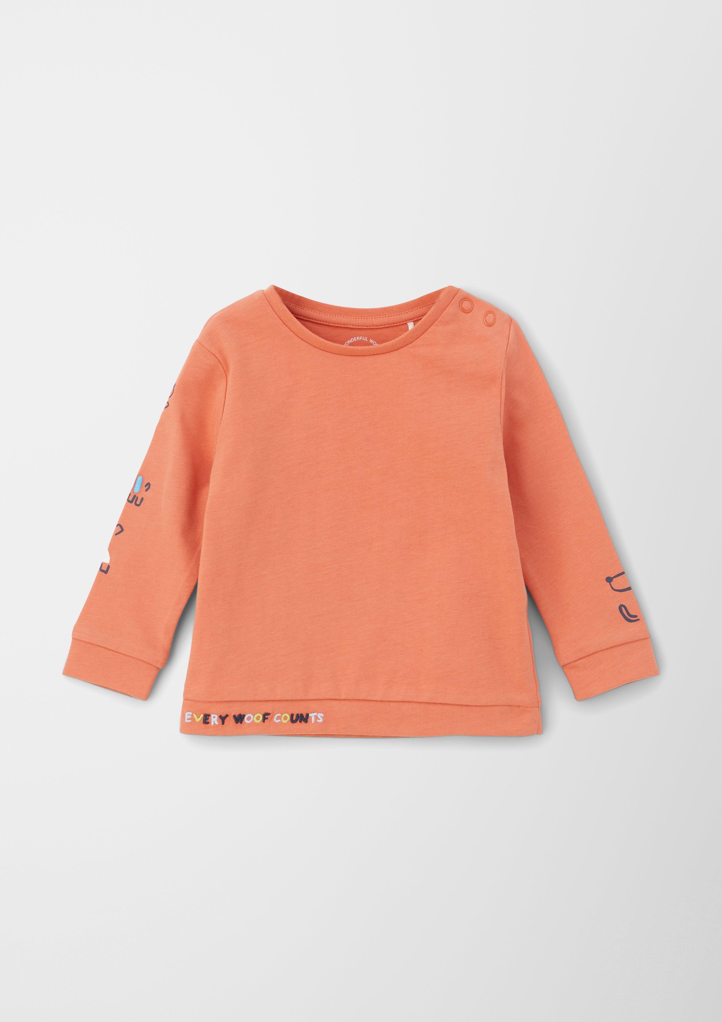 Longsleeve mit Stickerei  2128590-2371