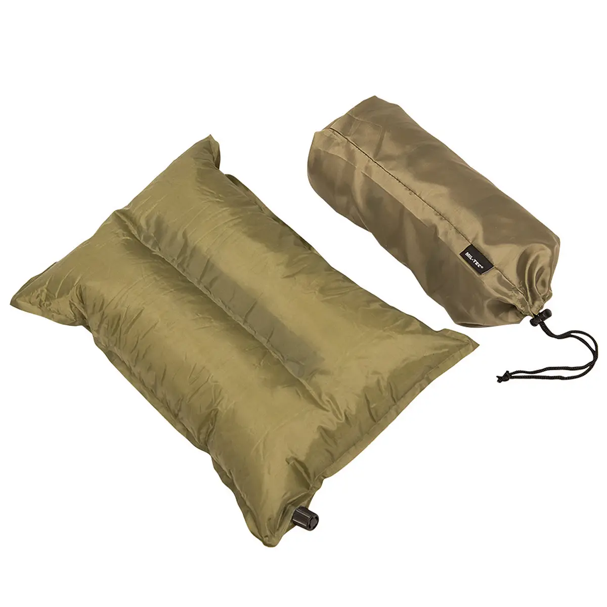 Kissen selbstaufblasbar oliv