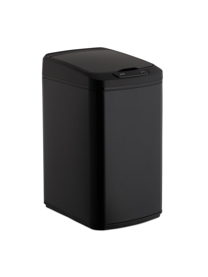 relaxdays Sensor Mülleimer in Schwarz - 12 l günstig kaufen onesize