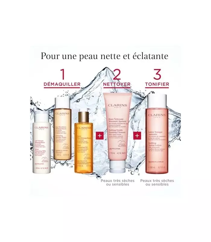 LOTION TONIQUE APAISANTE Aux extraits de camomille & fleur de safran